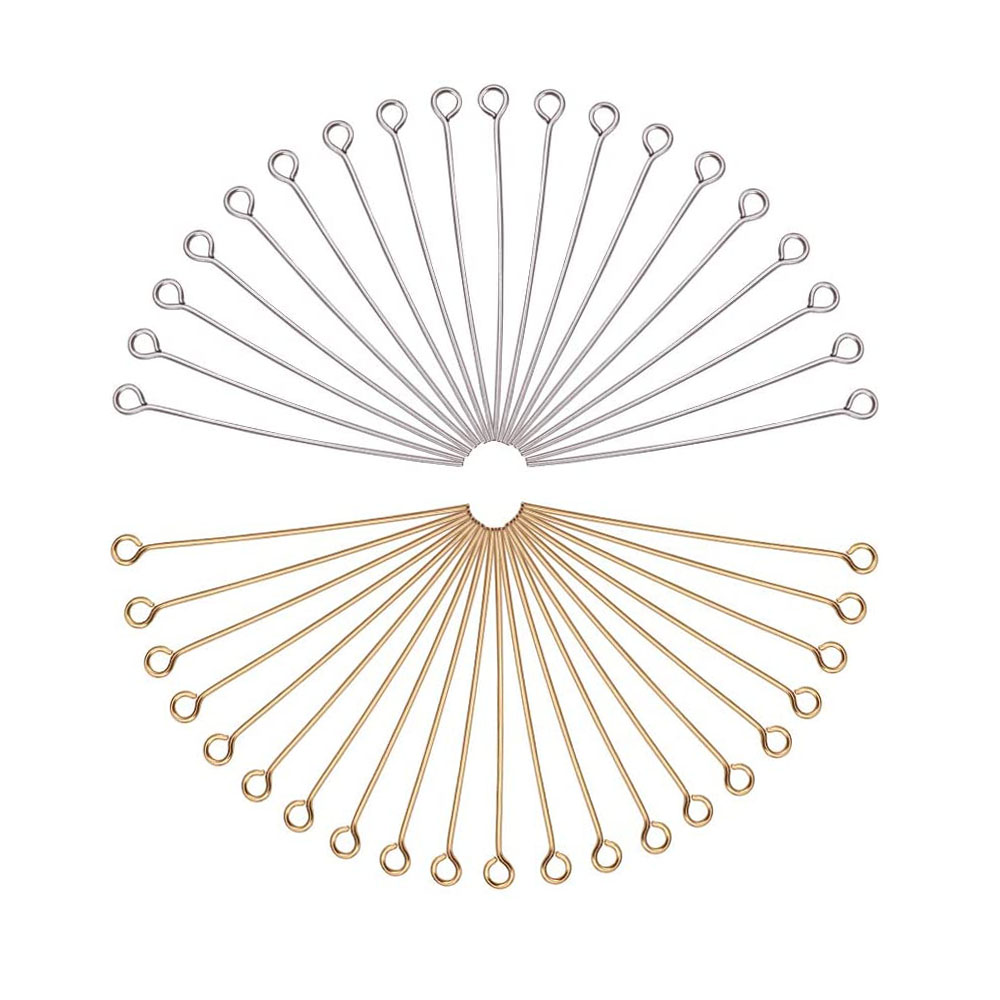 Jewelry Making Rivets - 100pcs/lot Length 20mm/25mm/30mm/35mm/40mm 304 Stainless Steel
