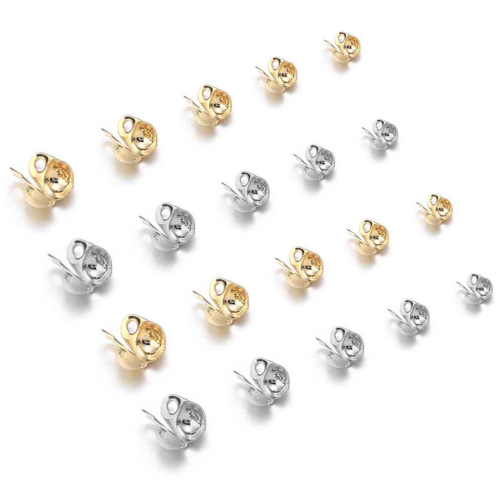 Jewelry Making With Beads - 50pcs Stainless Steel Ball Chain Clasps