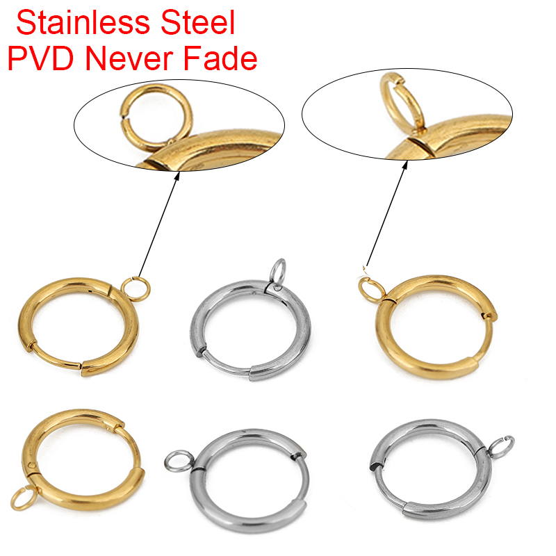Jewelry Making Earrings - 10pcs PVD Never Fade Earrings Hooks