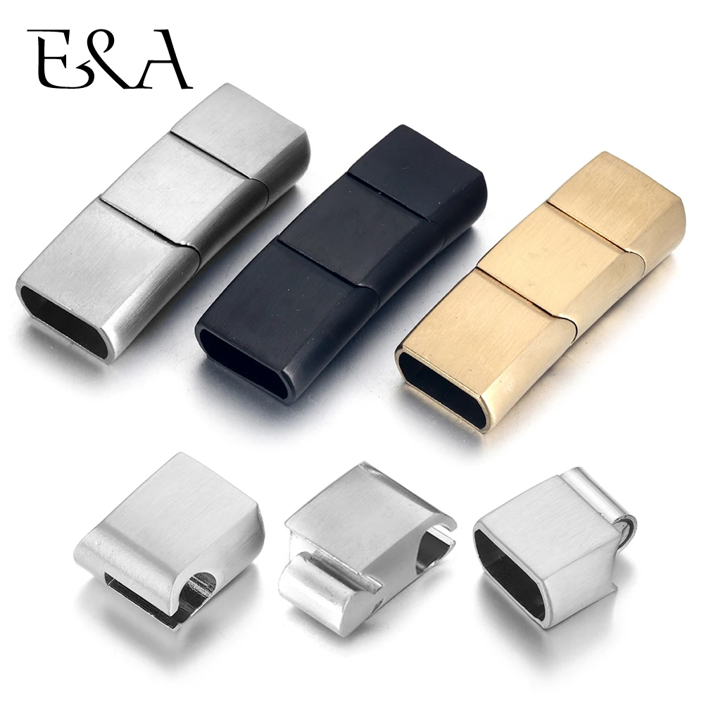 Jewelry Making Factory - Extended Stainless Steel Clasp Three Parts