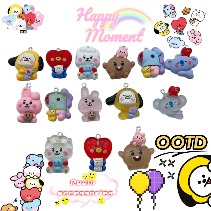 Jewelry Making Factory - BT21 mang chimmy shooky koya anime