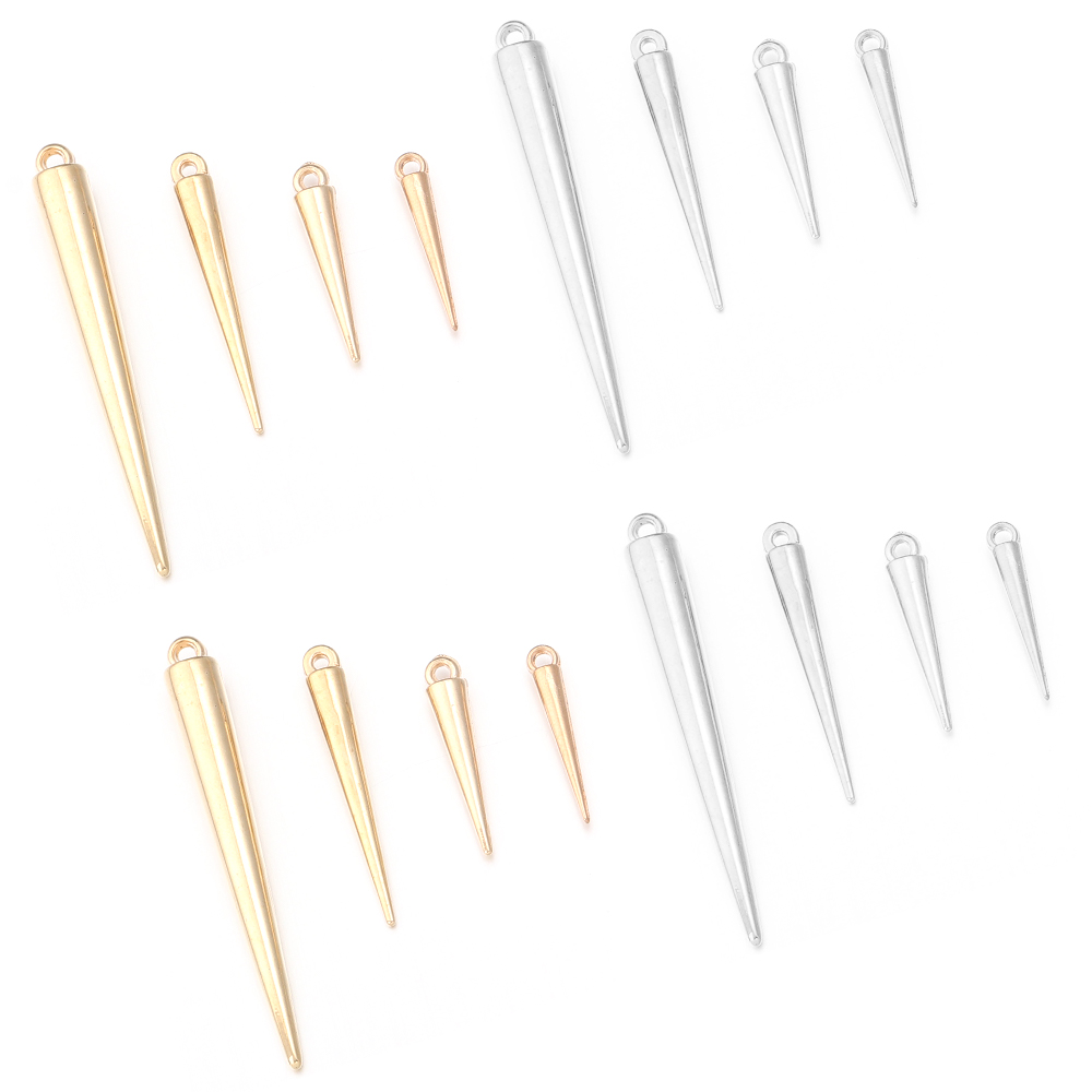 Jewelry Making Rivets - 50-200pcs/lot Cone Shape CCB Charms Beads