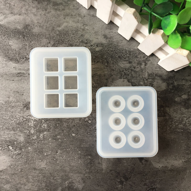 Resin Mold Jewelry - Silicone Mold 16mm Cube ball beads