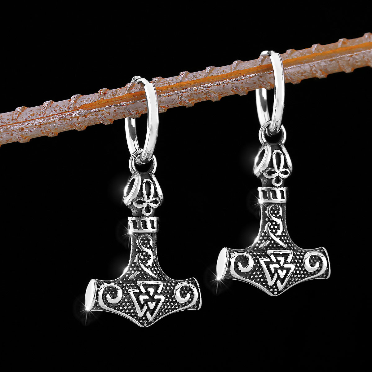 Jewelry Making Hammer - Men's Classic Stainless Steel Thor's Hammer