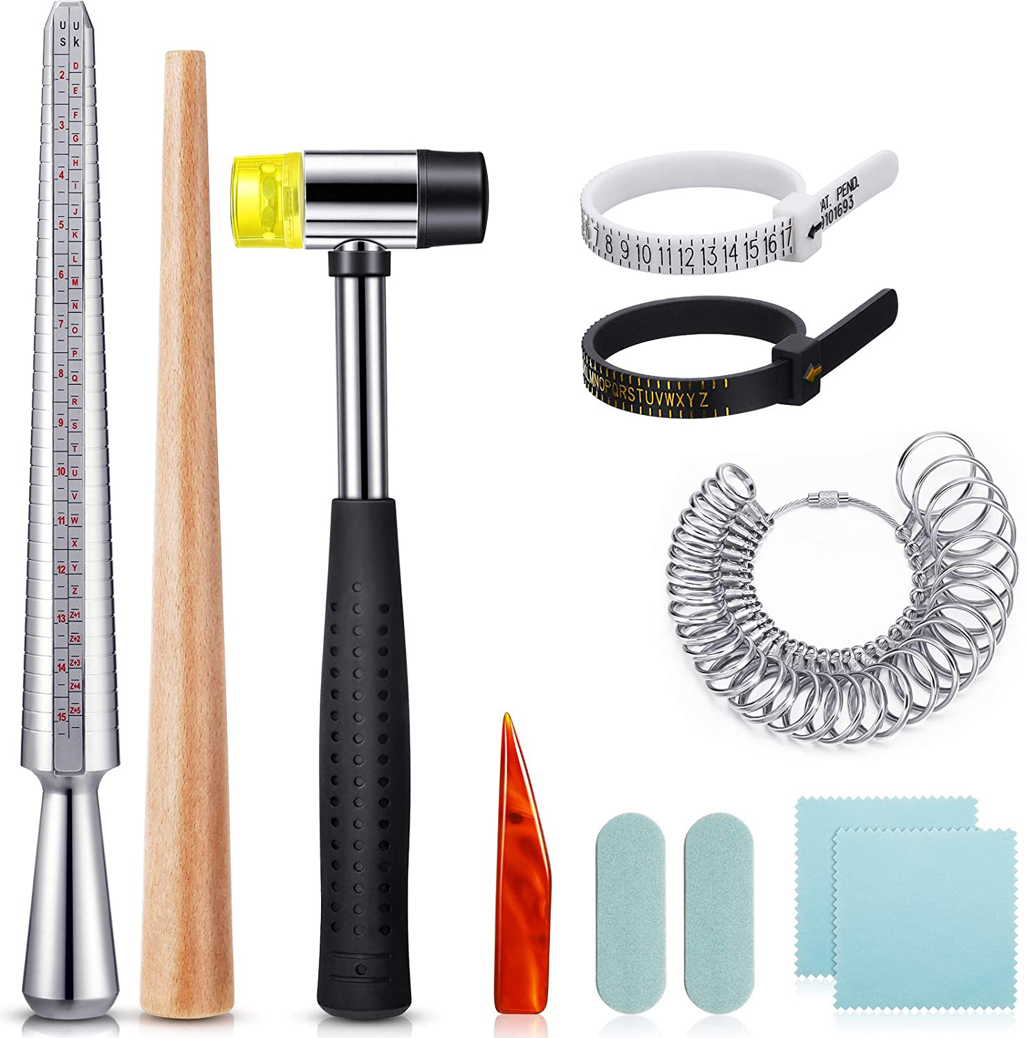 Jewelry Making Hammer - 11 Pieces Of US UK Ring
