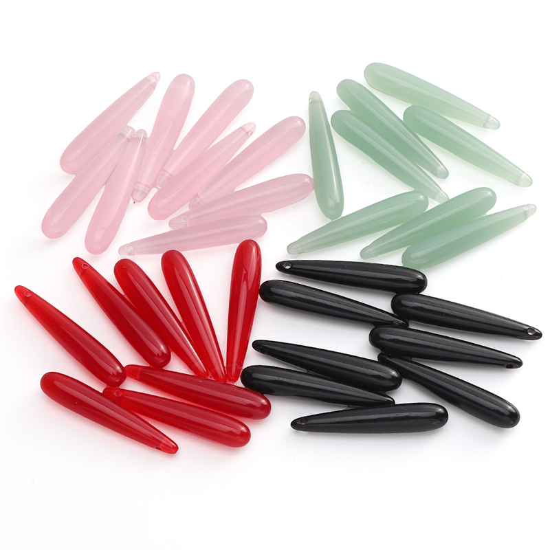 Jewelry Making Rivets - 5pcs Beads Resin Teardrop Shape Loose