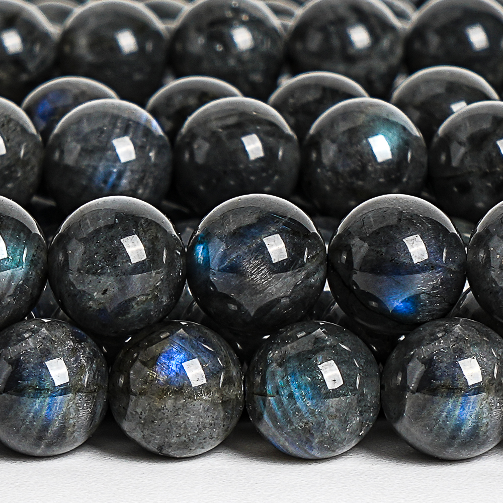 Jewelry Making Drill - 6mm 8mm Labradorite Stone Round Beads