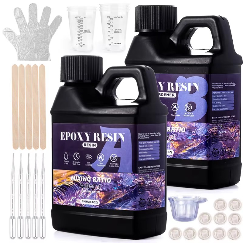 Jewelry Making Tutorial - Easy Mix 1:1 Epoxy Resin Kit