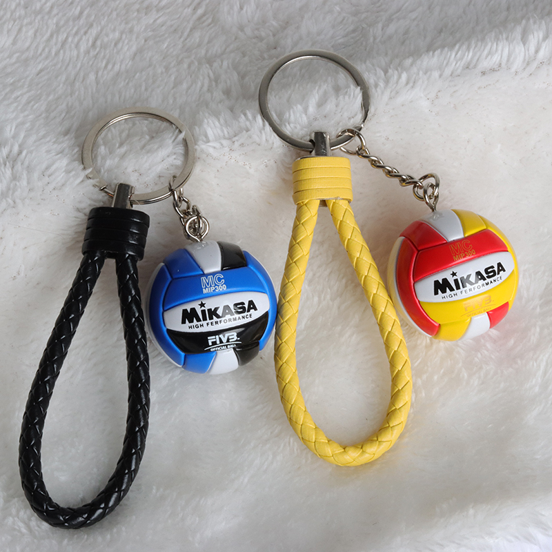 Jewelry Making Business - 1pcs PVC Volleyball Keychain Ornaments Business