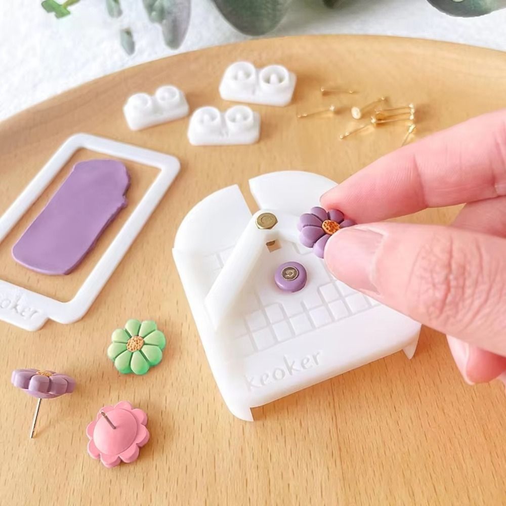 Jewelry Making Drill - Jewelry Making Clay Earring Tools Position