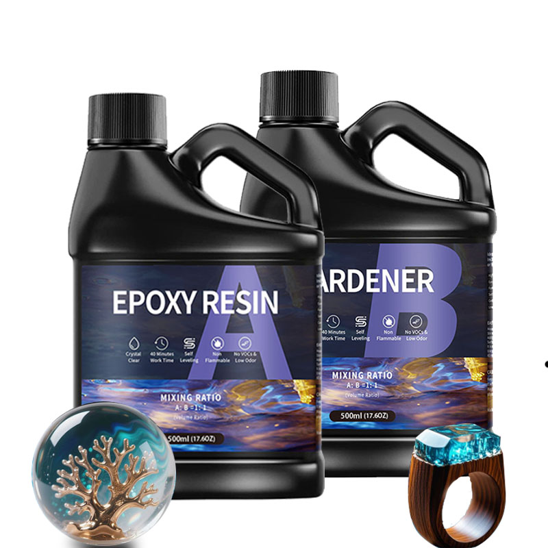 Resin Mold Jewelry - 1:1 AB Epoxy Resin Glue Kits