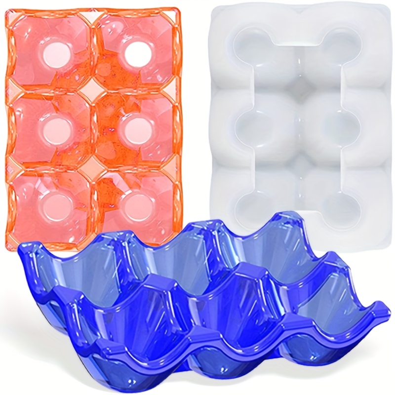 Resin Mold Jewelry - Silicone molds for egg tray storage