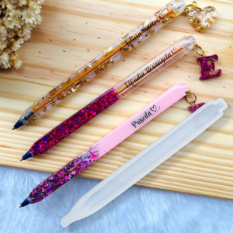 Jewelry Making Tutorial - Handmade Pen Silicone Mold DIY Epoxy