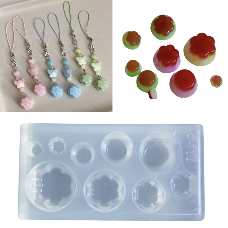 Jewelry Making Tutorial - Cute Pudding Shape Silicone Mold for