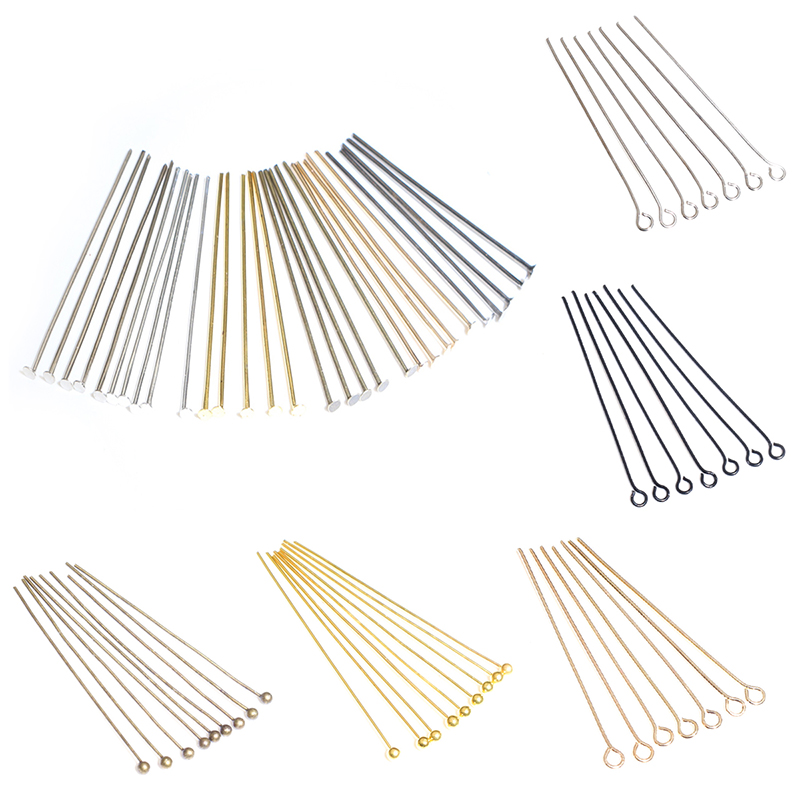 Jewelry Making Rivets - 200Pcs/Lot 16-50mm Heads Eye Flat Head