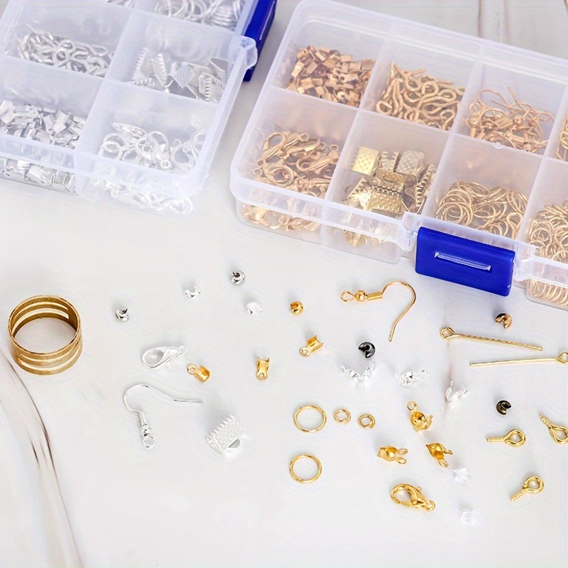 Jewelry Making Earring Supplies - 1420pcs 1box Jewelry Findings Set Earring