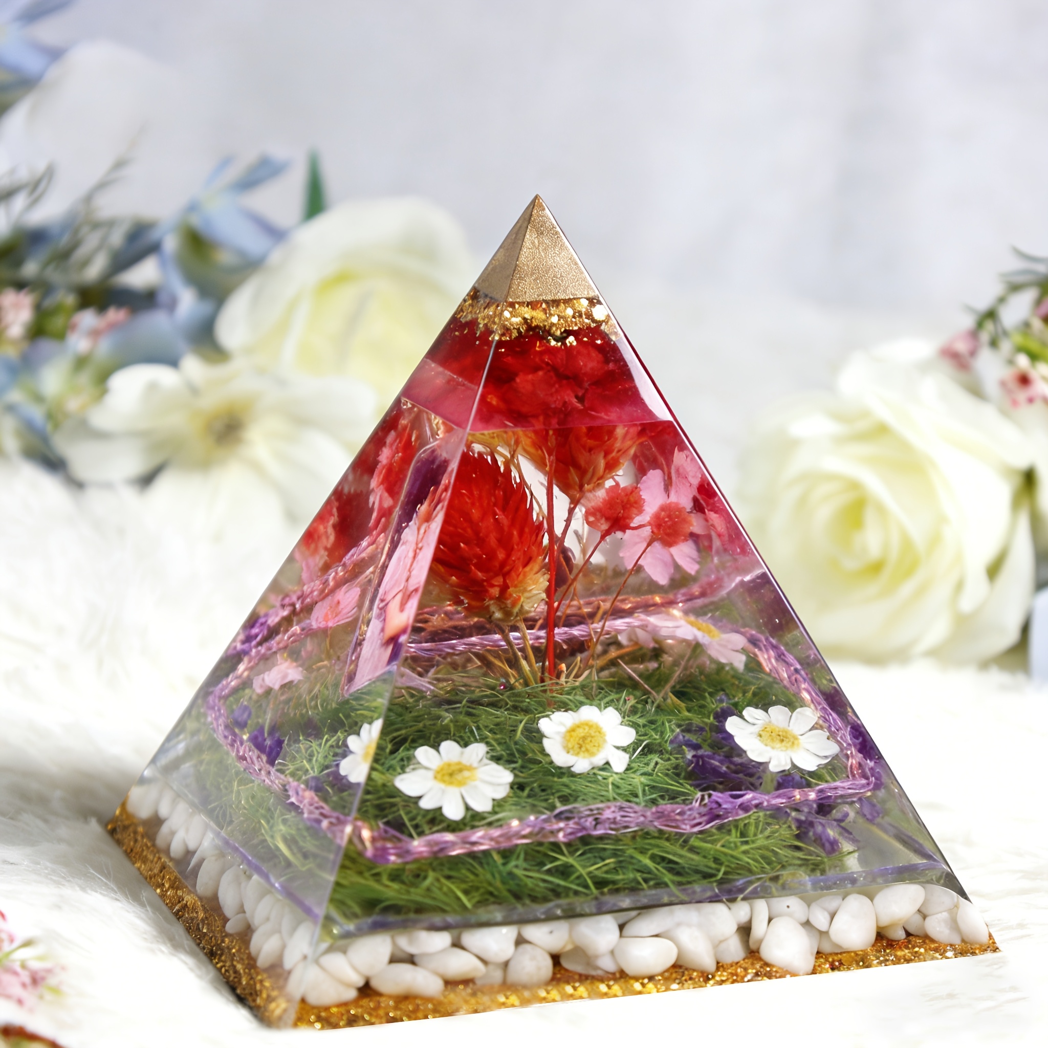 5pc- Pyramid resin molds of va - Resin Mold Jewelry reseña y precio