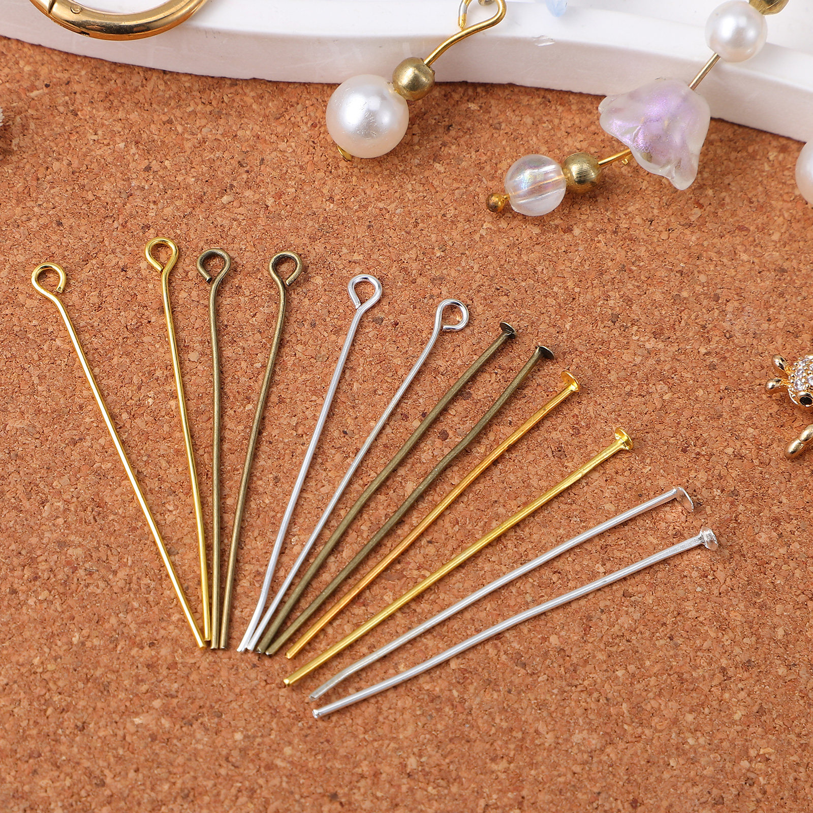1Set Jewelry Making Eye Pins F - Jewelry Making Earring Supplies reseña y precio