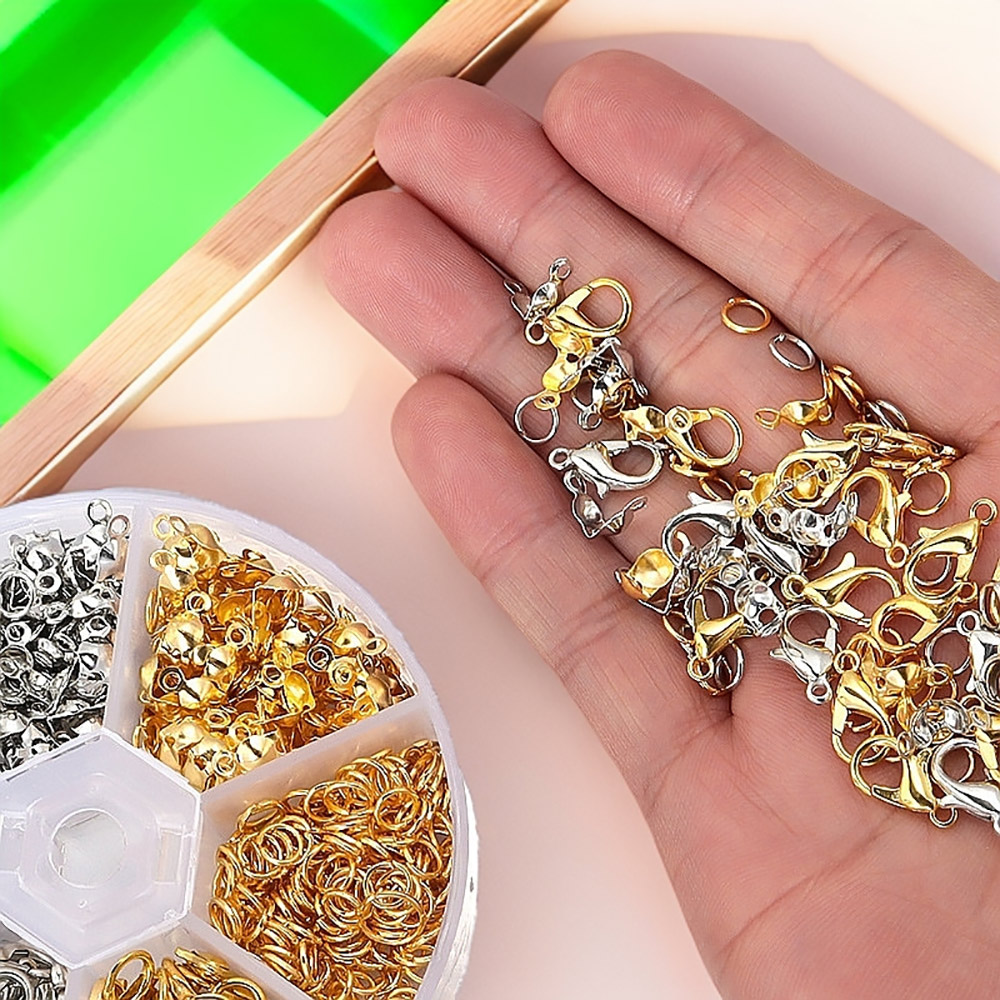 540pcs Stainless Steel Lobster - Jewelry Making With Beads reseña y precio
