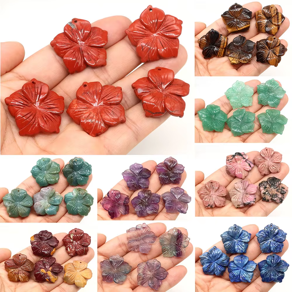 28mm Drilled Peach Blossom Flo - Jewelry Making Drill reseña y precio