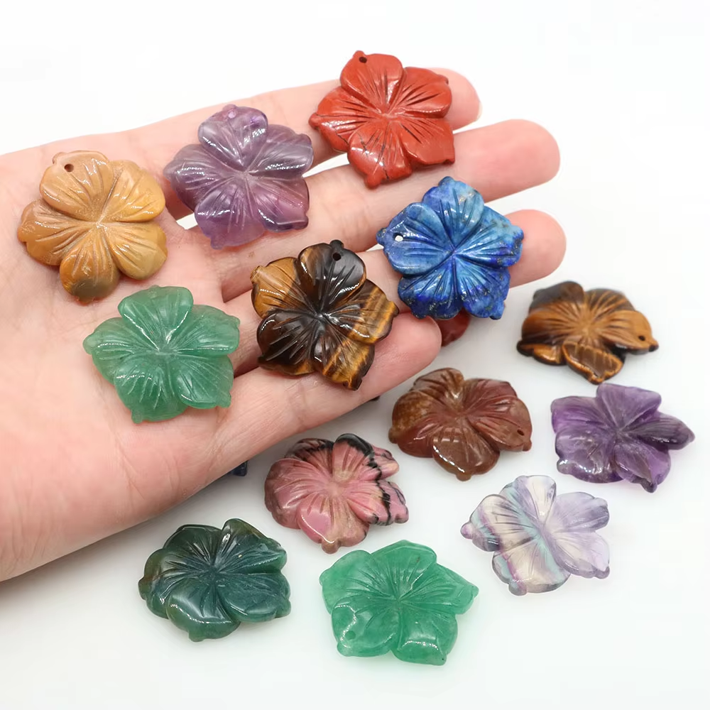 28mm Drilled Peach Blossom Flo - Jewelry Making Drill reseña y precio