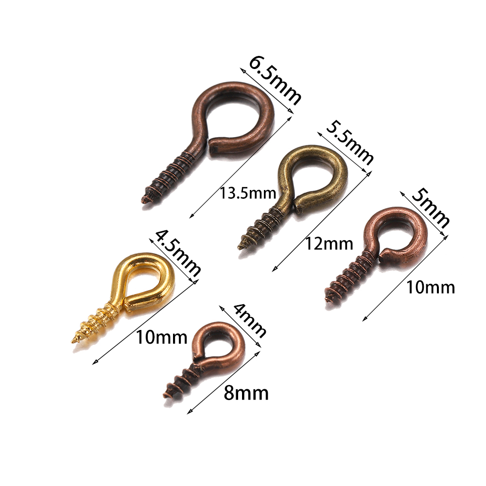 100/200Pcs/lot Metal Small Tin - Jewelry Making Rivets reseña y precio