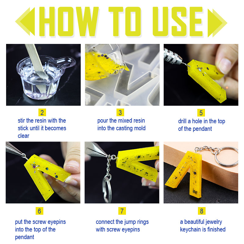 Alphabet Epoxy Resin Mold Kit  - Jewelry Making Drill reseña y precio