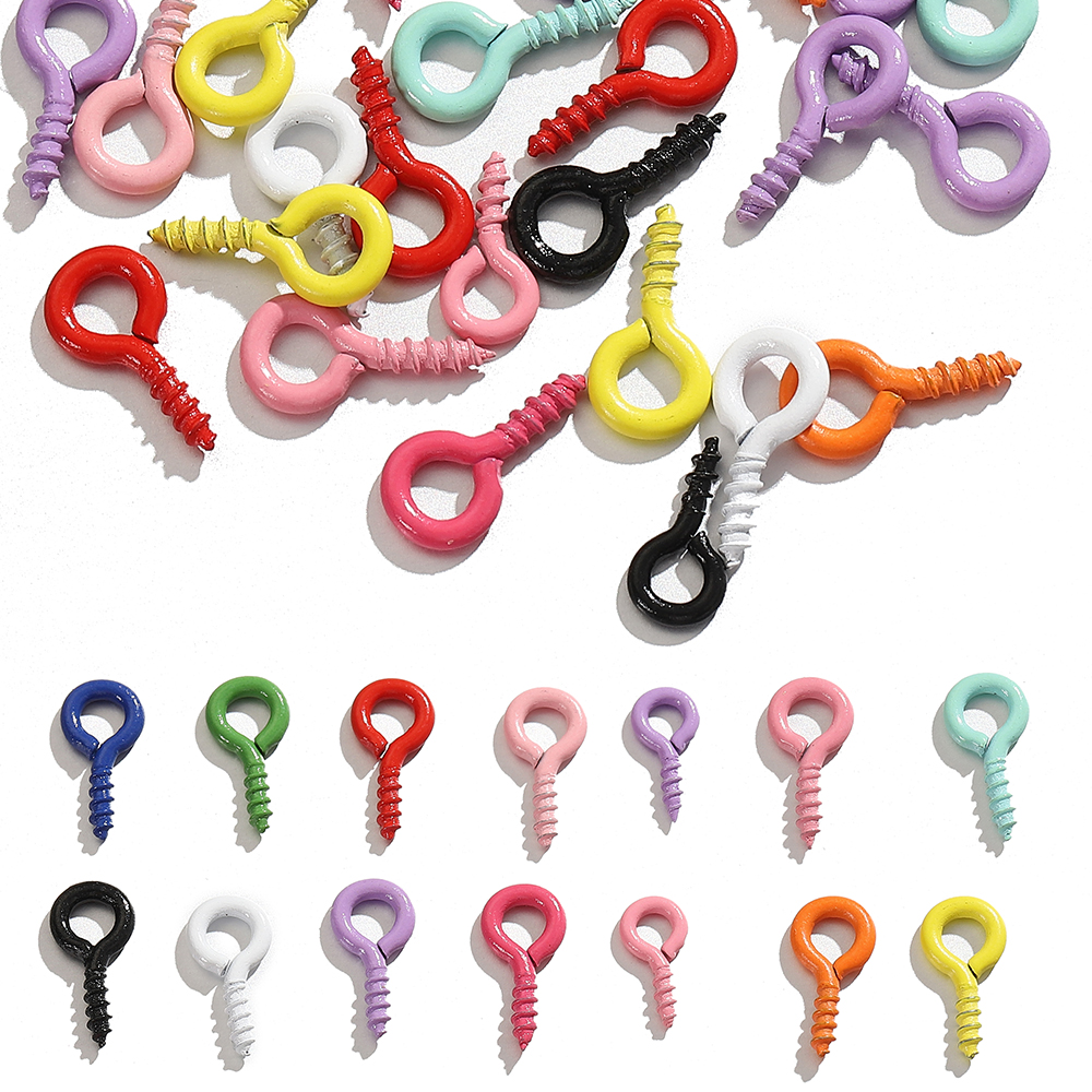 100pcs Color Small Spiral Shee - Jewelry Making Factory reseña y precio