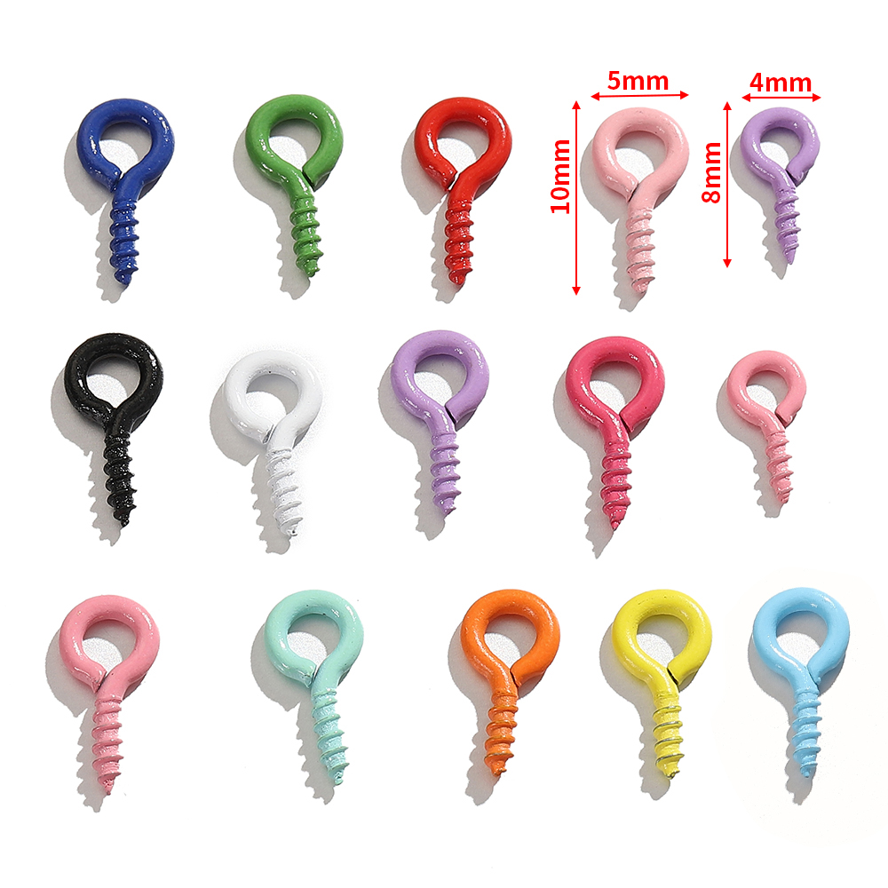 100pcs Color Small Spiral Shee - Jewelry Making Factory reseña y precio