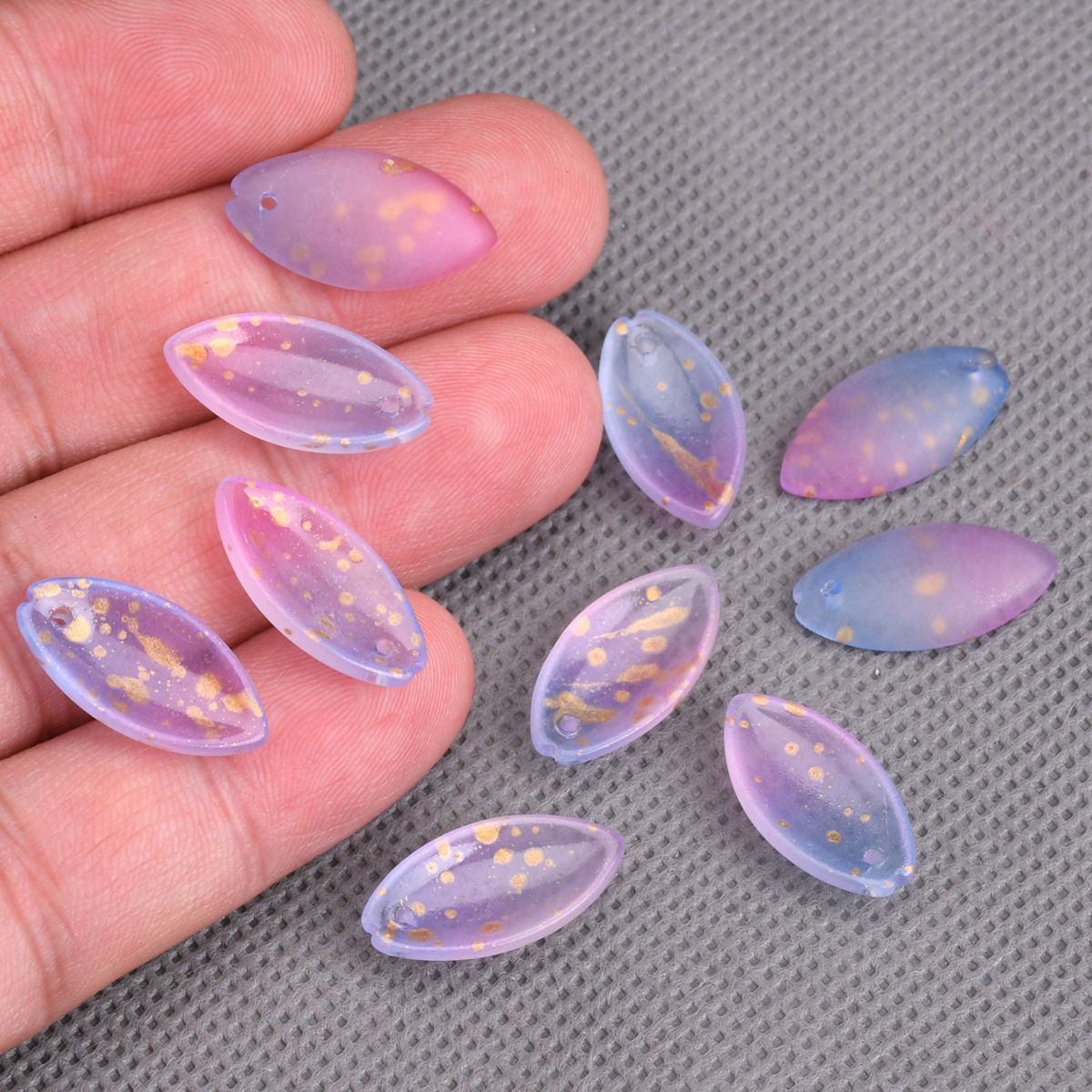 10pcs 20x10mm Petal Lampwork C - Jewelry Making Drill reseña y precio