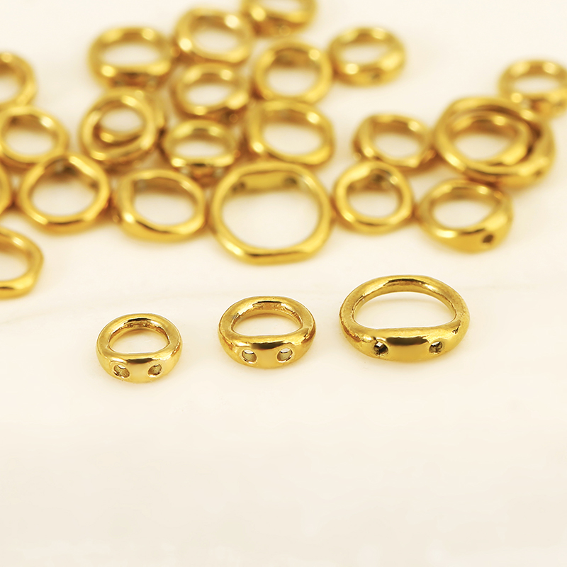 30pcs 5/6/8mm Stainless Steel  - Jewelry Making With Beads reseña y precio