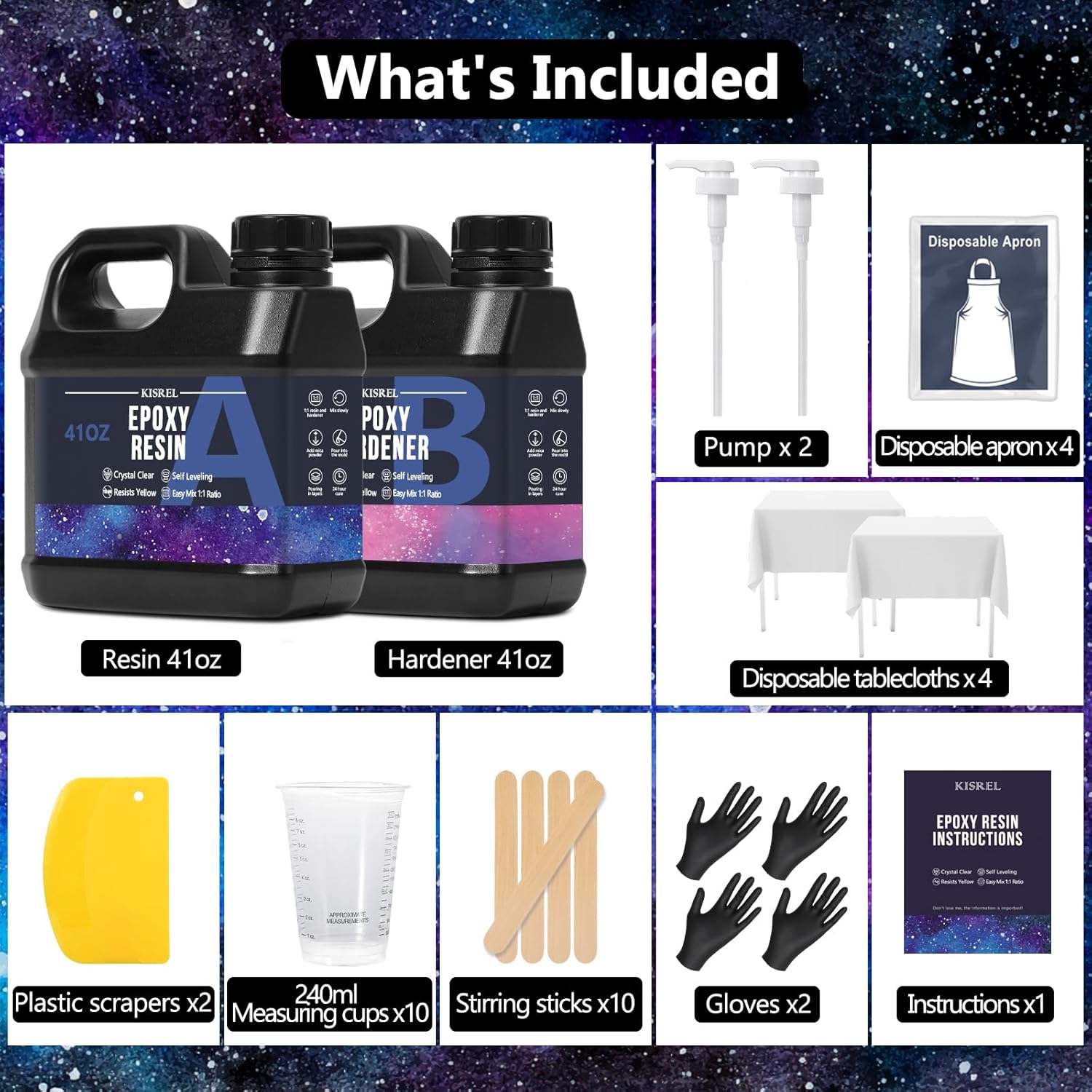 Crystal Clear Epoxy Resin Kit  - Resin Mold Jewelry reseña y precio