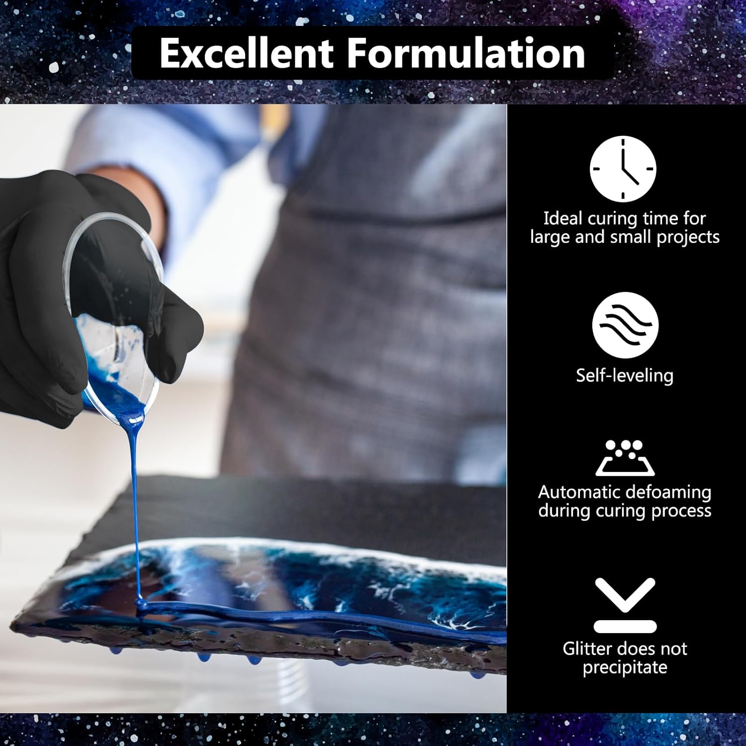 Crystal Clear Epoxy Resin Kit  - Resin Mold Jewelry reseña y precio