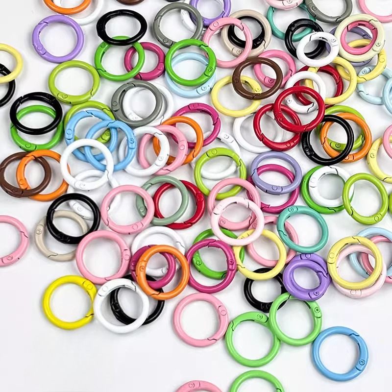 Candy Color Zinc Alloy Spring  - Jewelry Making Tutorial reseña y precio