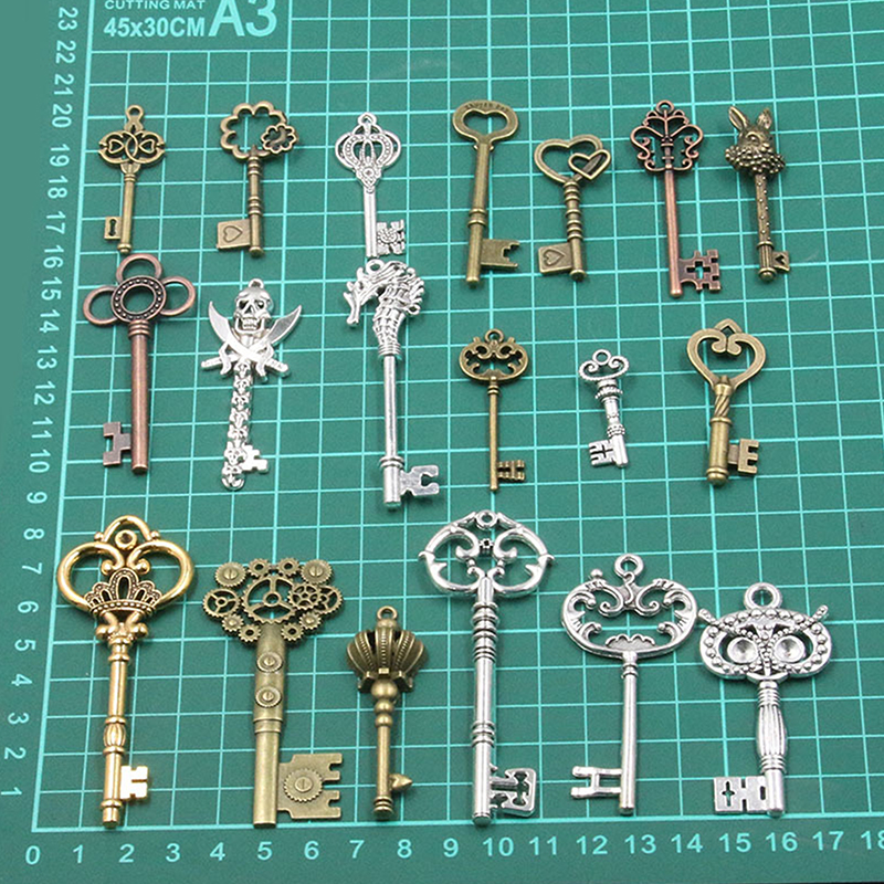 50g/pack Key Charms Bracelets  - Jewelry Making Business reseña y precio