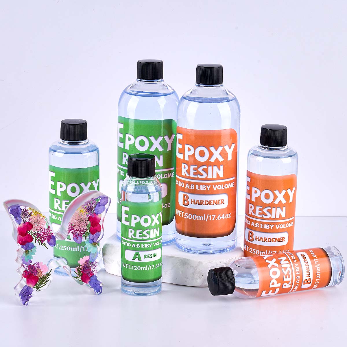 1:1 Ratio Epoxy Resin Kit Anti - Resin Mold Jewelry reseña y precio