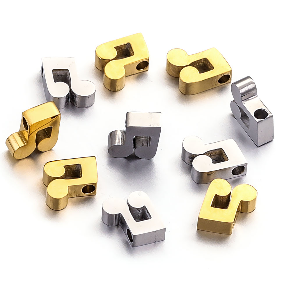 5pcs Stainless Steel Gold Plat - Jewelry Making Notes reseña y precio