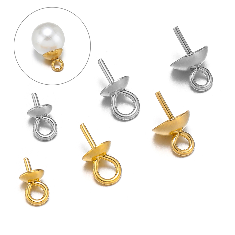 50-100pcs Gold Color Stainless - Jewelry Making Rivets reseña y precio
