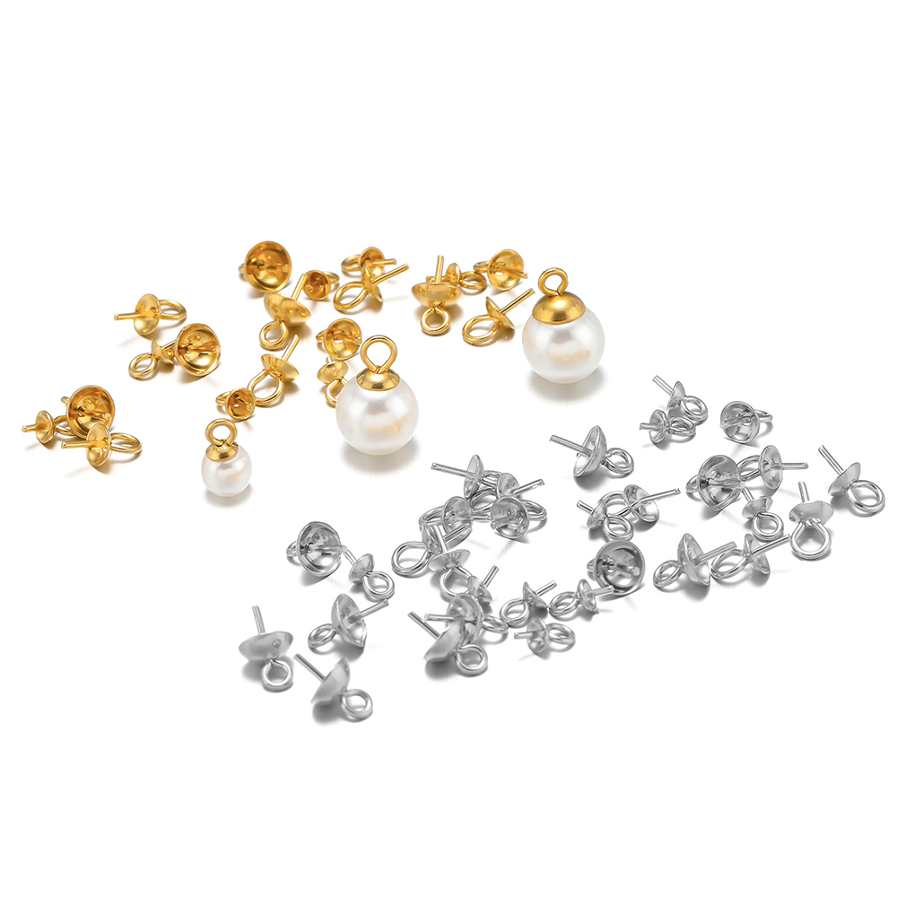 50-100pcs Gold Color Stainless - Jewelry Making Rivets reseña y precio
