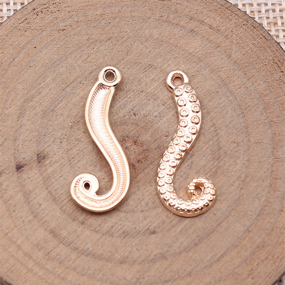 20pcs/lot Octopus Leg Charms F - Jewelry Making For Couples reseña y precio