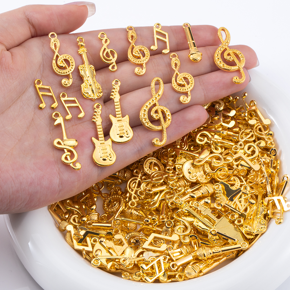 50g Alloy Retro Musical Note S - Jewelry Making Notes reseña y precio