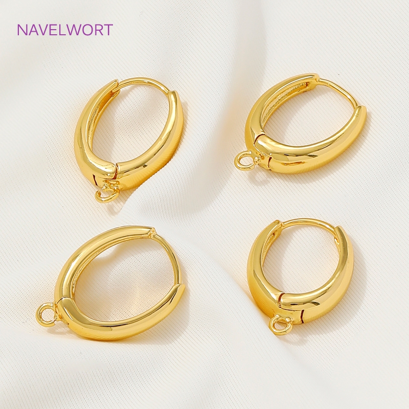 18K Gold Plated Brass Earwires - Jewelry Making Earrings reseña y precio