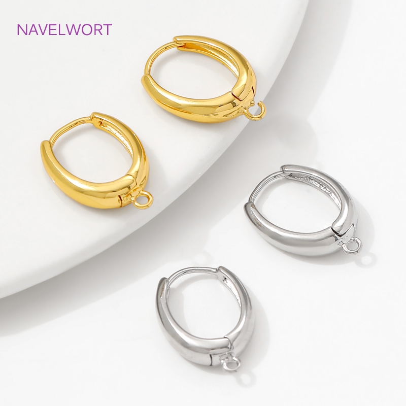 18K Gold Plated Brass Earwires - Jewelry Making Earrings reseña y precio