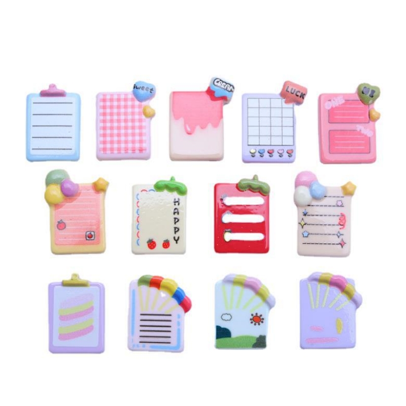 10pcs Cute Stationery Resin No - Jewelry Making Notes reseña y precio