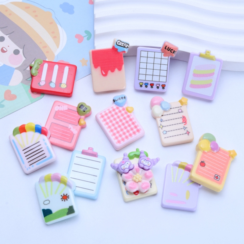 10pcs Cute Stationery Resin No - Jewelry Making Notes reseña y precio