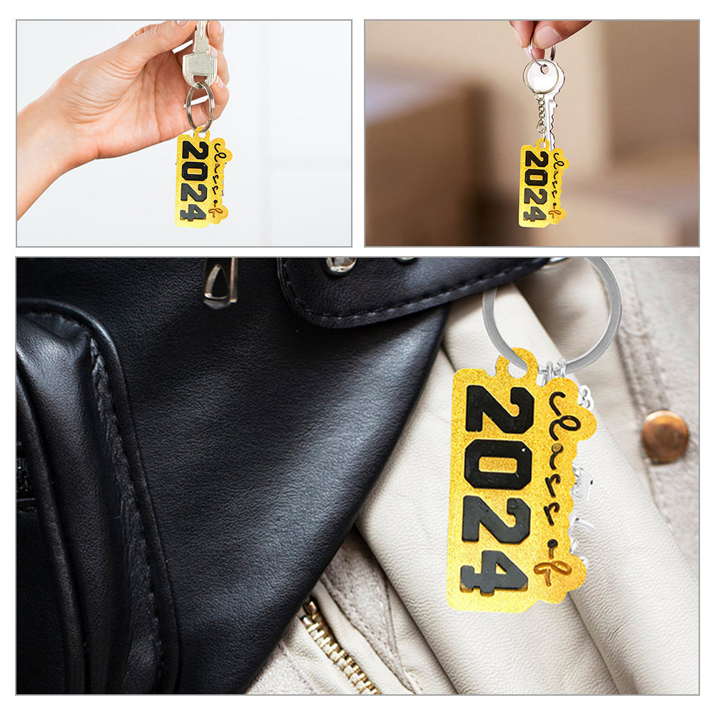 4Pcs Class of 2024 Keychain Mo - Jewelry Making Classes reseña y precio