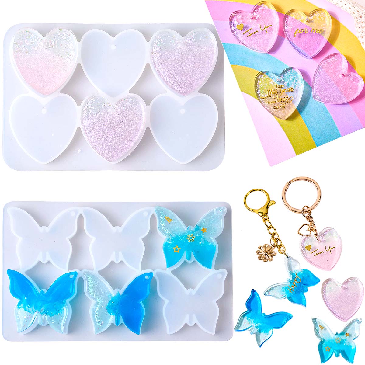 Six-hole with Holes Earring Si - Resin Mold Jewelry reseña y precio