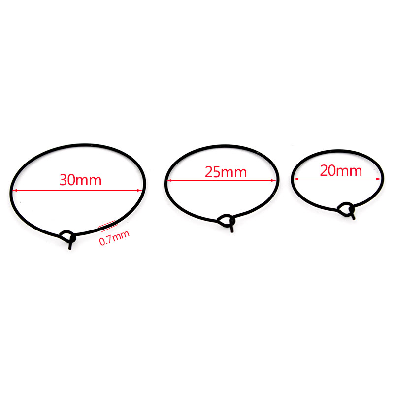 20Pcs 20mm 25mm 30mm Stainless - Jewelry Making Earring Supplies reseña y precio
