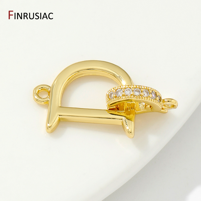 18K Gold Plated Brass Fastener - Jewelry Making With Beads reseña y precio