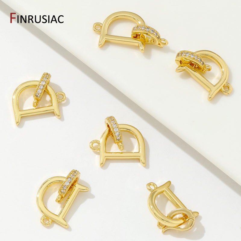 18K Gold Plated Brass Fastener - Jewelry Making With Beads reseña y precio